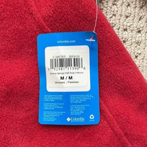 🔥 NWT - Columbia fleece - Picture 4 of 6